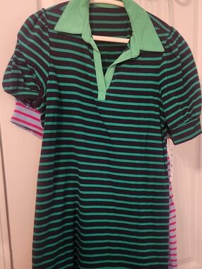 Rugby Stripe T SHIRT dress